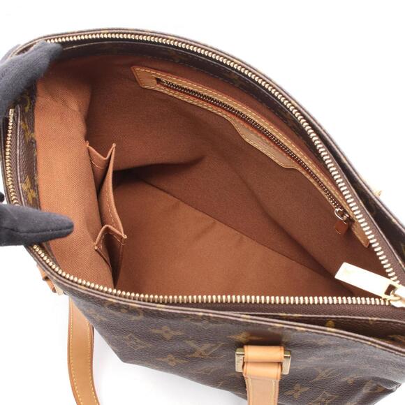 LOUIS VUITTON Brown Monogram Leather Piano Shoulder Bag